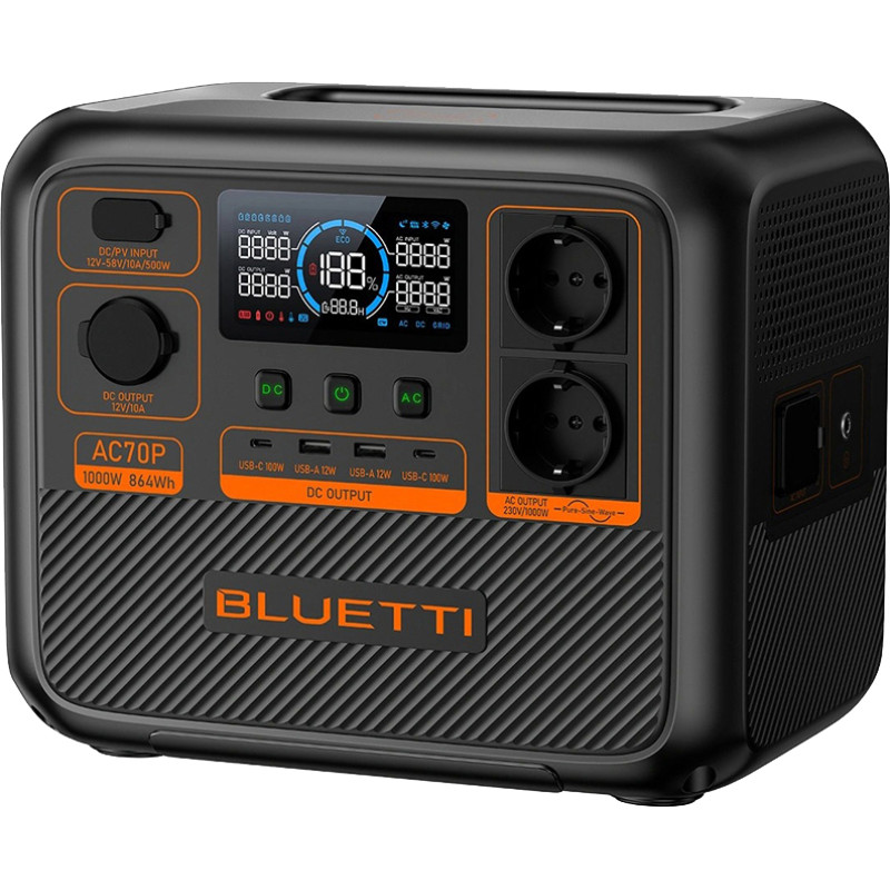 Зарядная станция BLUETTI AC70P 