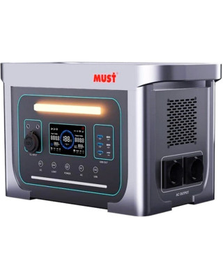 Зарядная станция Must 1000W 1280Wh (EM1024S)