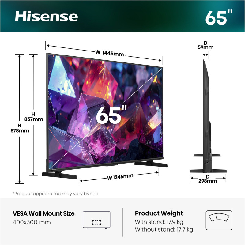 Телевізор HISENSE 65E7S PRO