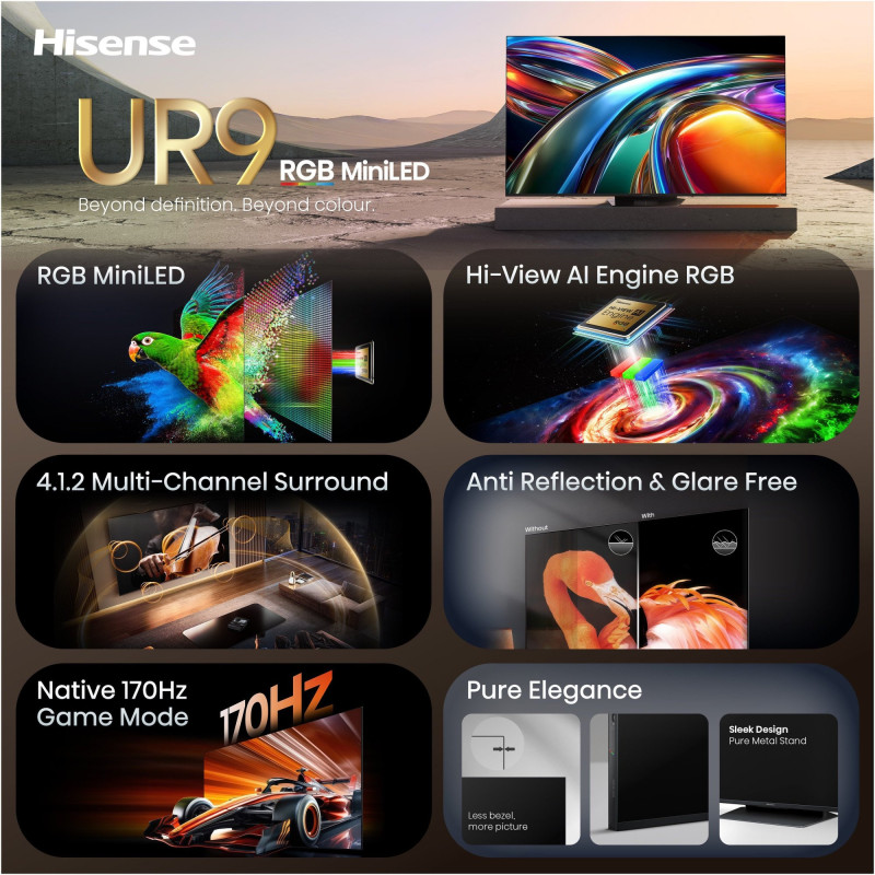 Телевізор HISENSE 65UR9S
