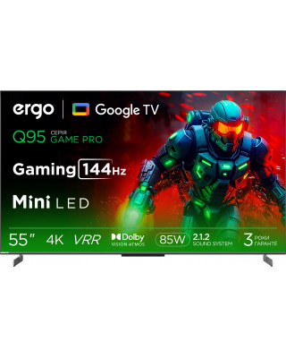 Телевизор ERGO 55MQ95 Game PRO
