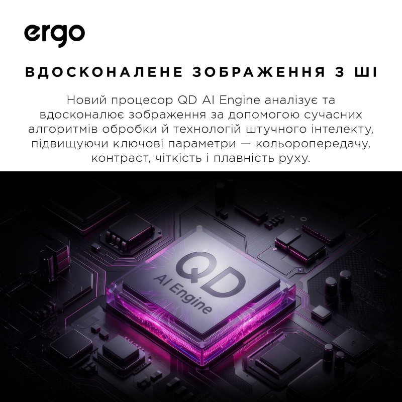 Телевізор ERGO 55JUQ7555