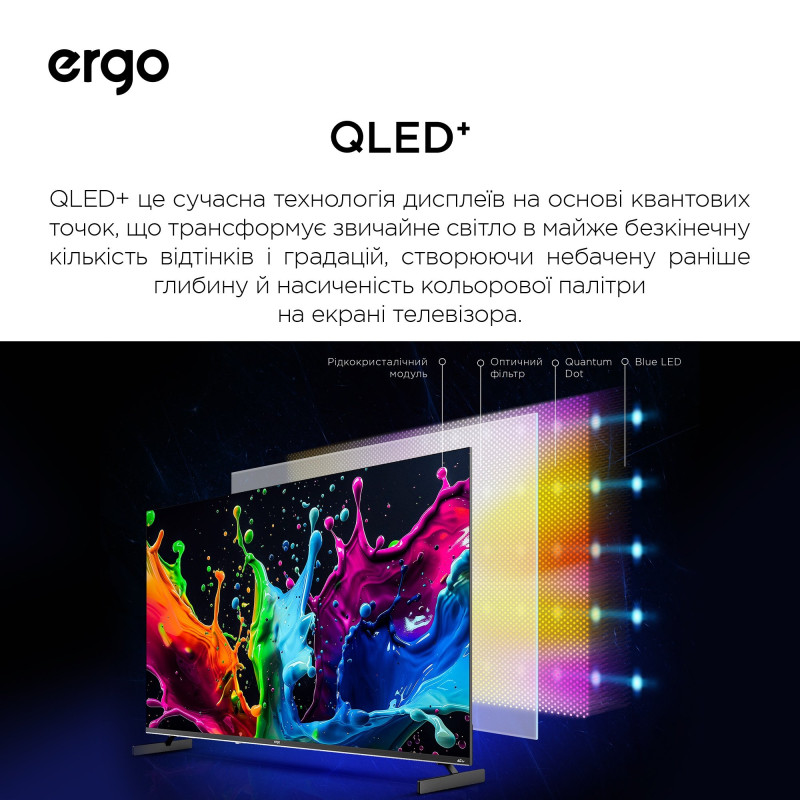 Телевізор ERGO 55JUQ7555