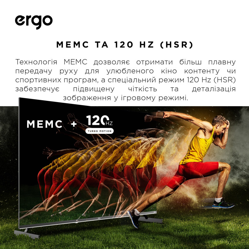 Телевізор ERGO 55JUQ7555