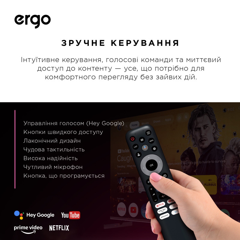 Телевізор ERGO 55JUQ7555