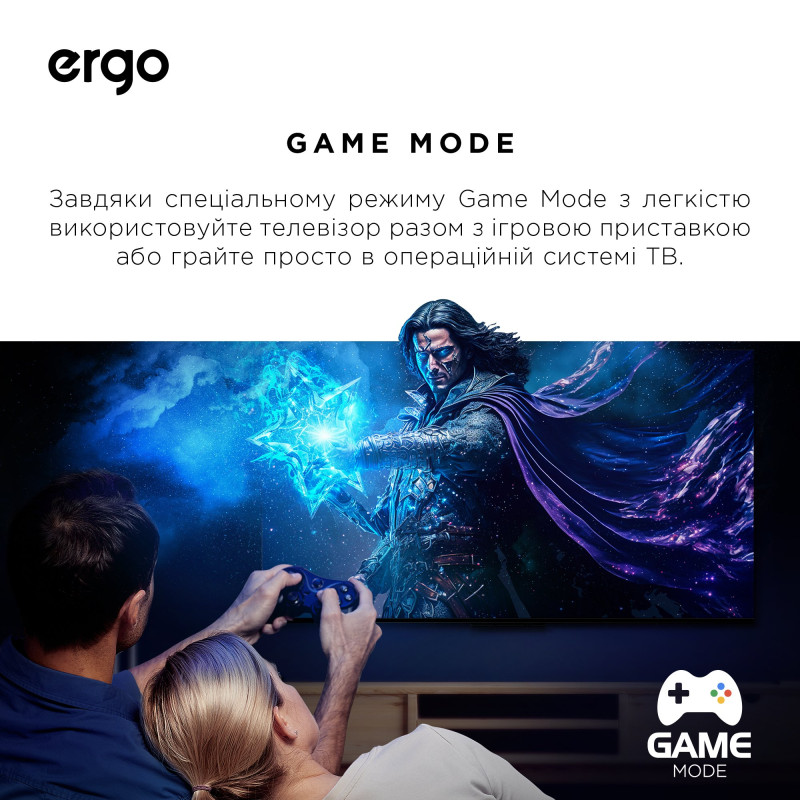 Телевізор ERGO 55JUQ7555