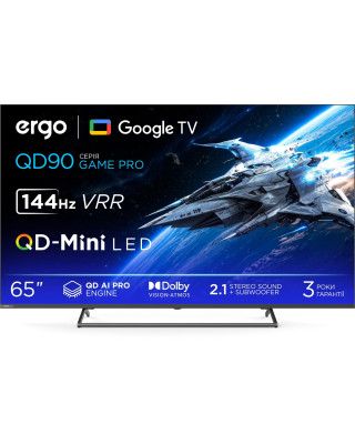 Телевізор ERGO 65MQD90 Game PRO