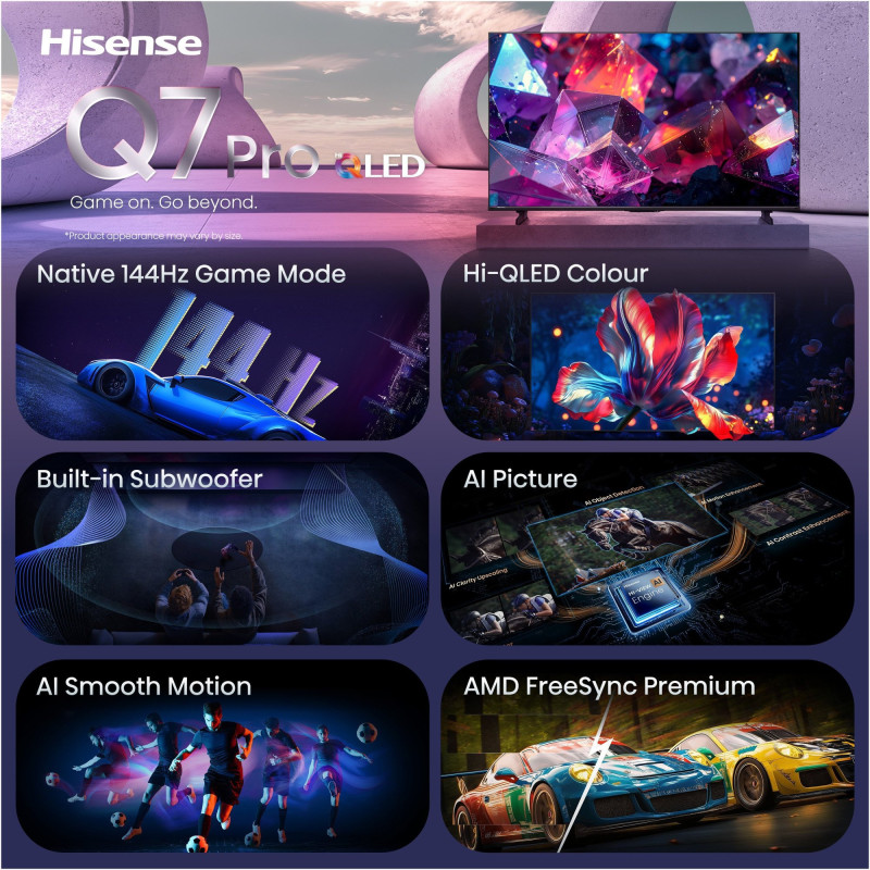 Телевізор HISENSE 43E7S PRO