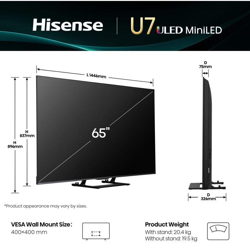 Телевизор Hisense 65U7Q