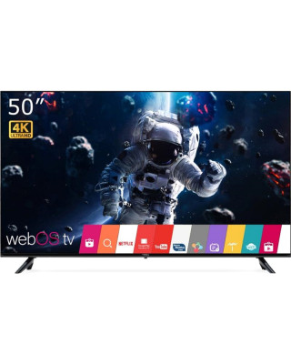 Телевизор Vinga S50UHD25BWEB