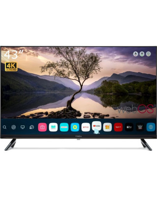 Телевизор Vinga S43UHD25BWEB