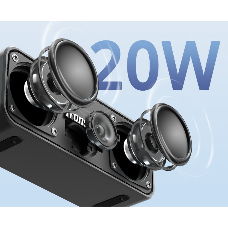 Портативна акустика Tronsmart T2 Plus Upgraded Black (1019754)