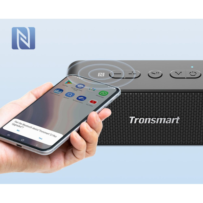 Портативна акустика Tronsmart T2 Plus Upgraded Black (1019754)