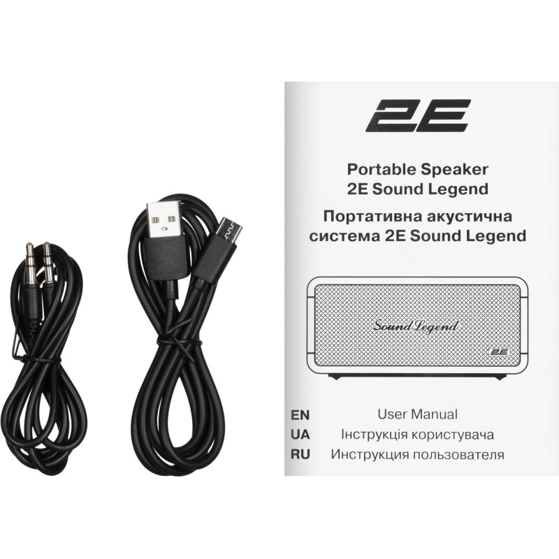 Портативна акустика 2E SoundLegend Mini 2E-BSSLMWBK
