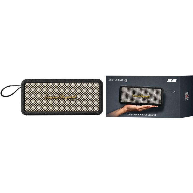 Портативна акустика 2E SoundLegend Mini 2E-BSSLMWBK
