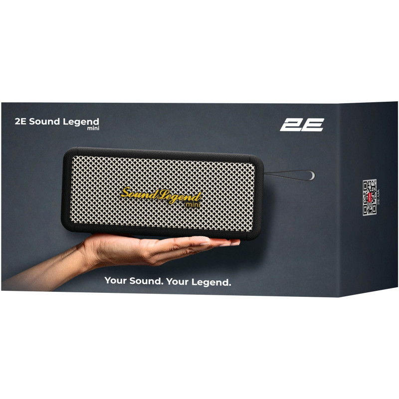 Портативна акустика 2E SoundLegend Mini 2E-BSSLMWBK
